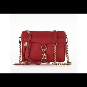 Rebecca Minkoff Mini Mac Red Crossbody